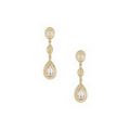 Pear and Marquis Teardrop Earrings